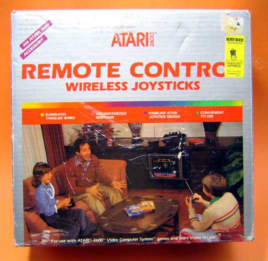 Atari Remote Control Wireless Joysticks [RN:5-7] [SC:US]